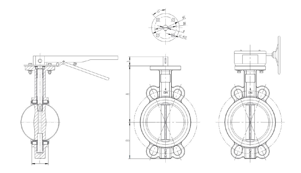 Manual Water Butterfly Valve MDW(DN80\DN100)