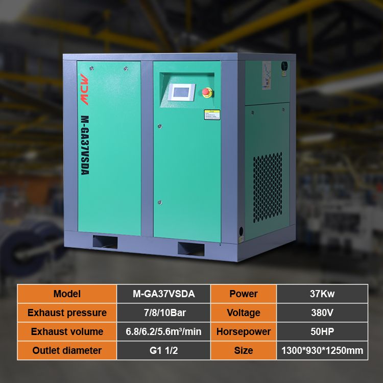 MDW-30KW/37KW Oil less Permanent Magnetic VSD Air Compressor for  Printing