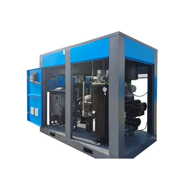 MDW-45KW\55KW Double Stage Oil Less Permanent VSD Screw Air Compressor  For Electricity Industry