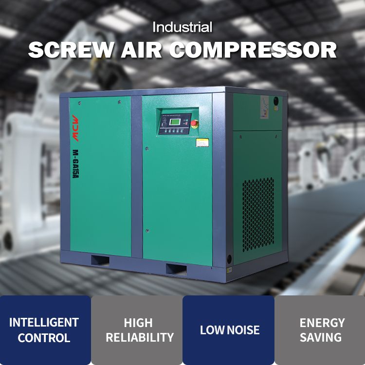 MDW-75KW\90KW Fixed Speed Screw Air Compressor  For Precision machine